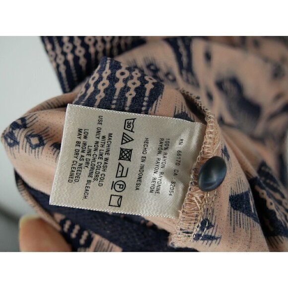 NEW Maeve Bear Print Tunic Dress Beige Black 0 - Picture 7 of 7